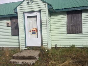 Abandoned weather station with unlocked doors and electric still on = sanctuary 